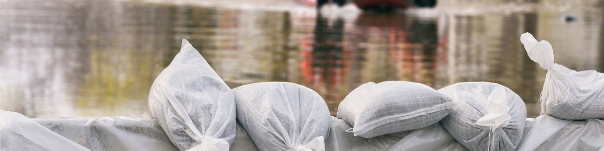 floods around college campus