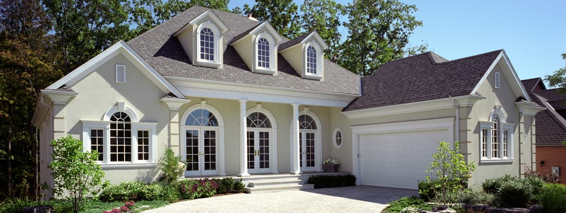 Modern House Exterior. Find New Canaan, Connecticut home insurance.