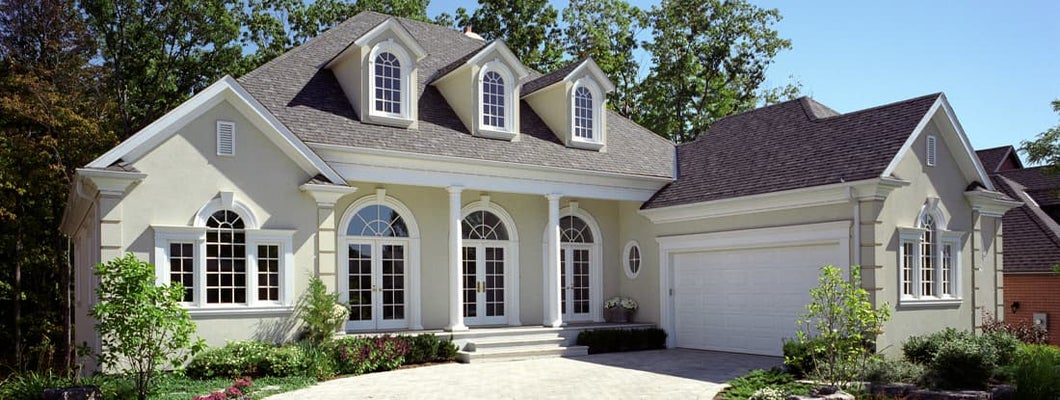 Modern House Exterior. Find New Canaan, Connecticut home insurance.