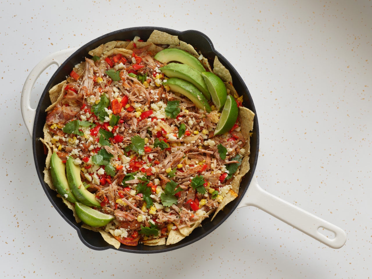 Skillet Pork Chilaquiles