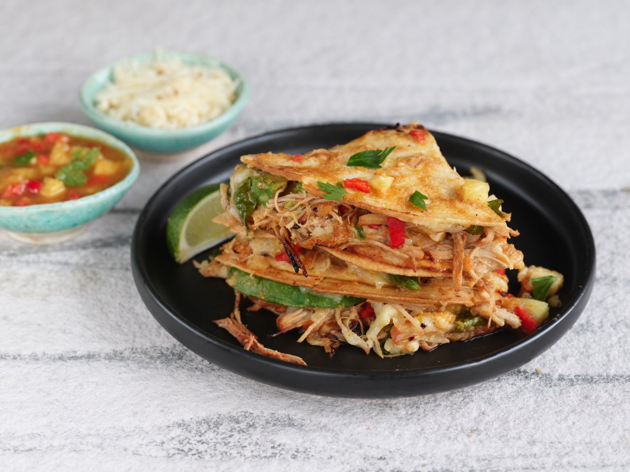 Instant Pot Pulled Pork Quesadilla | Smithfield