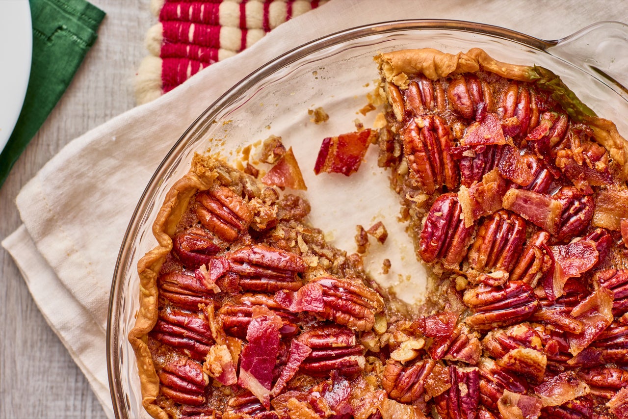 Bourbon Bacon Pecan Pie | Smithfield