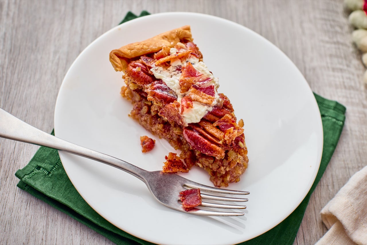 Bourbon Bacon Pecan Pie