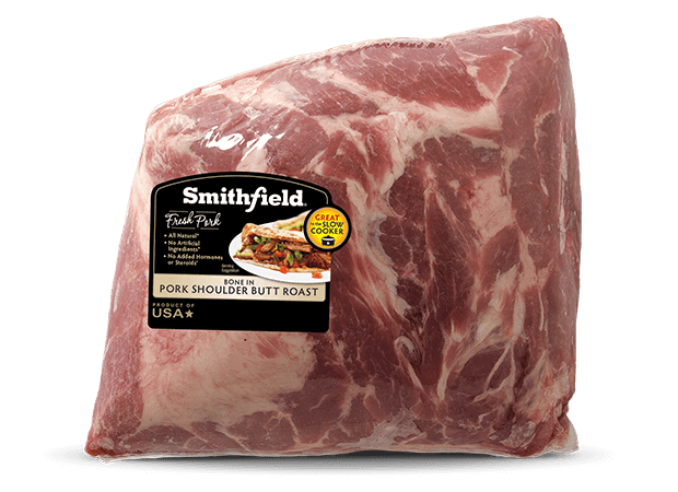 Fresh Pork Bone-In Shoulder Butt Roast Smithfield