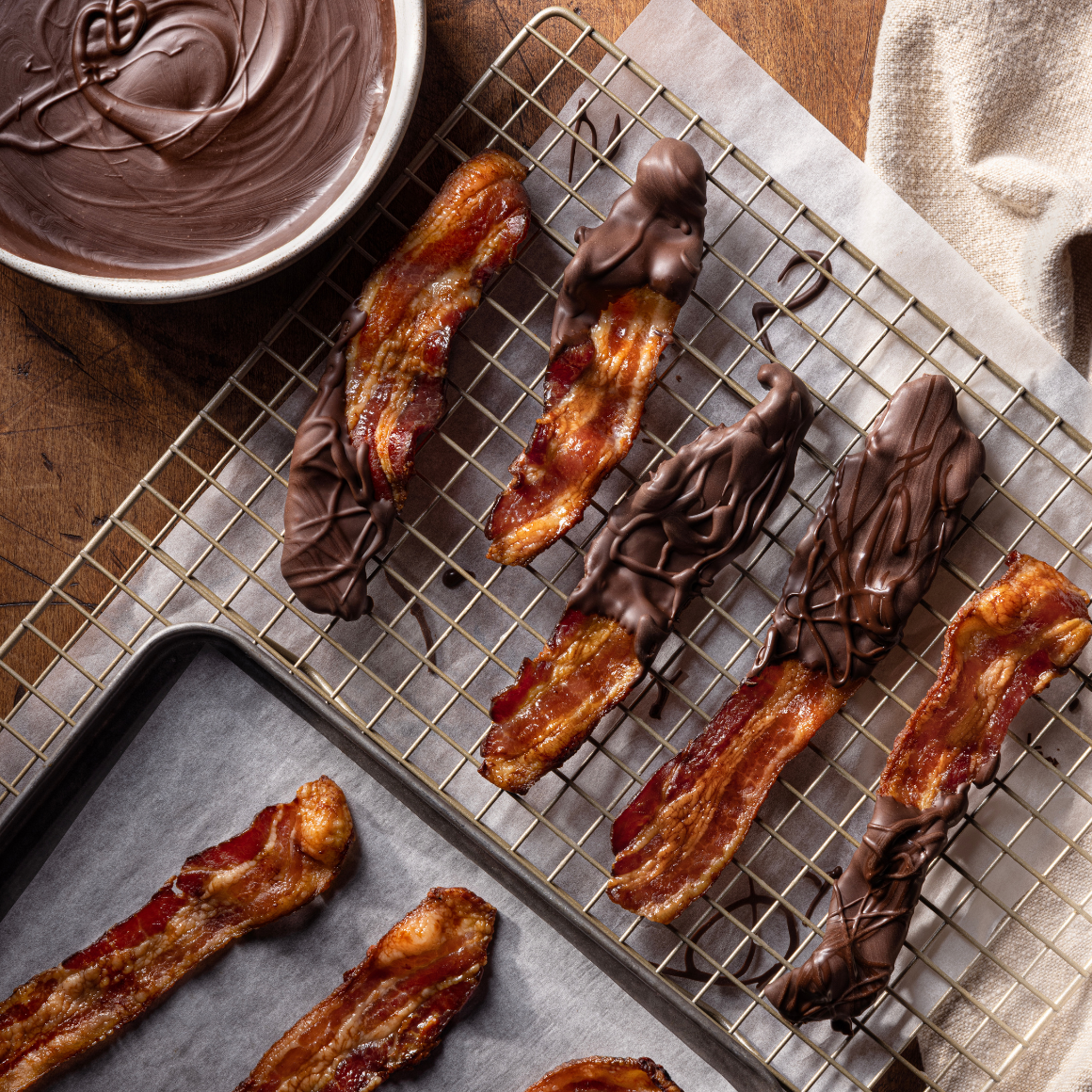 Chocolate-Covered Bacon