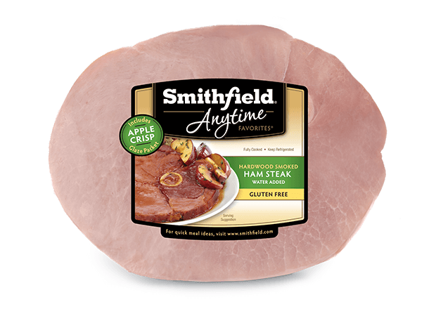 Anytime Favorites Smoked Bone-In Ham Steak with Apple Crisp Glaze 