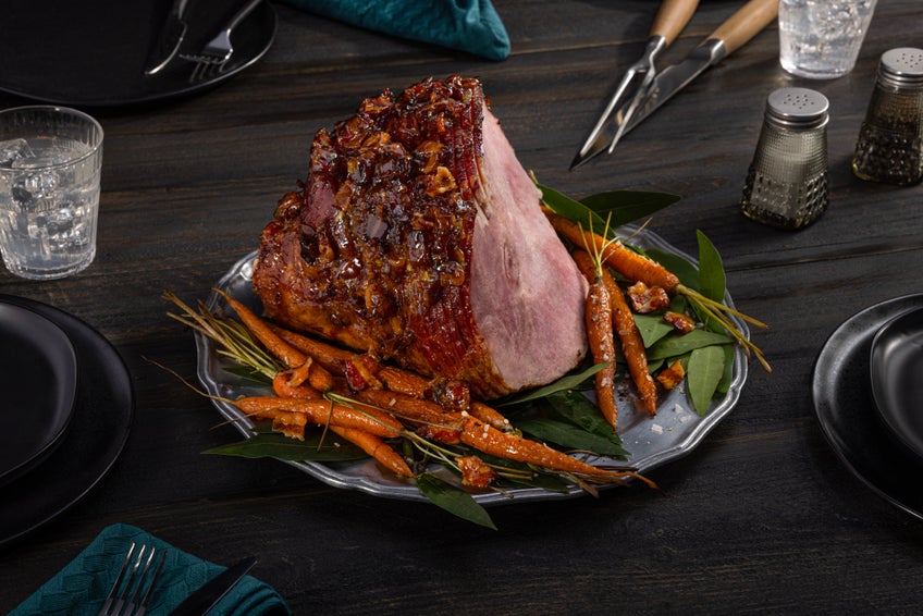 Honey Glazed Instant Pot Ham Glaze Gammon Foodi Ham Gammon Joint