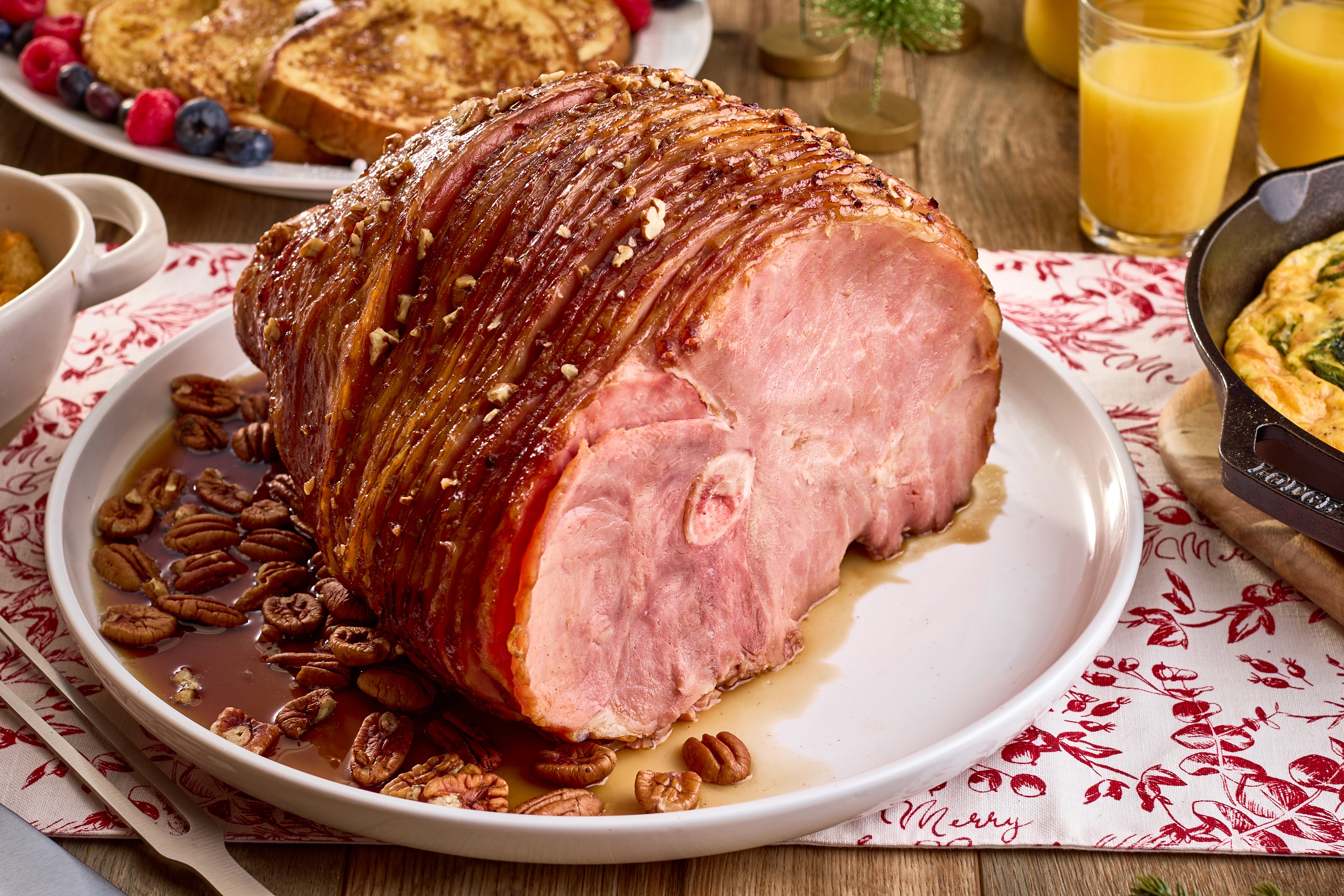 Pecan Praline Spiral Sliced Ham | Smithfield
