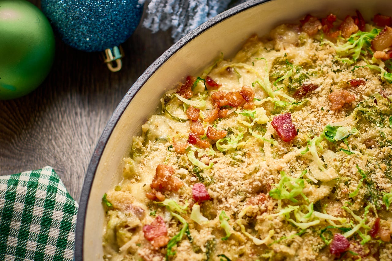 Scalloped Brussels Sprouts