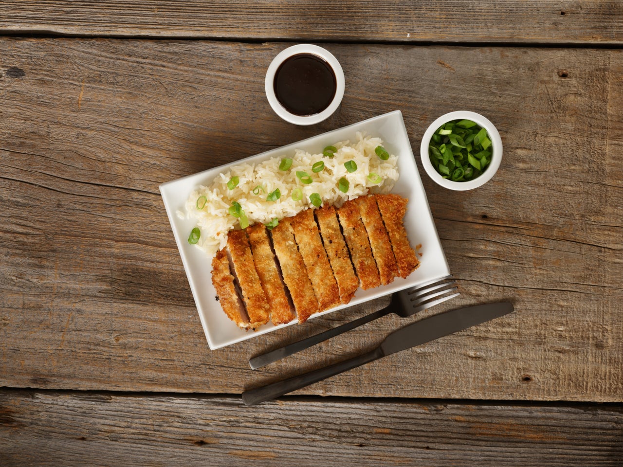 Pork Katsu with Jasmine Rice