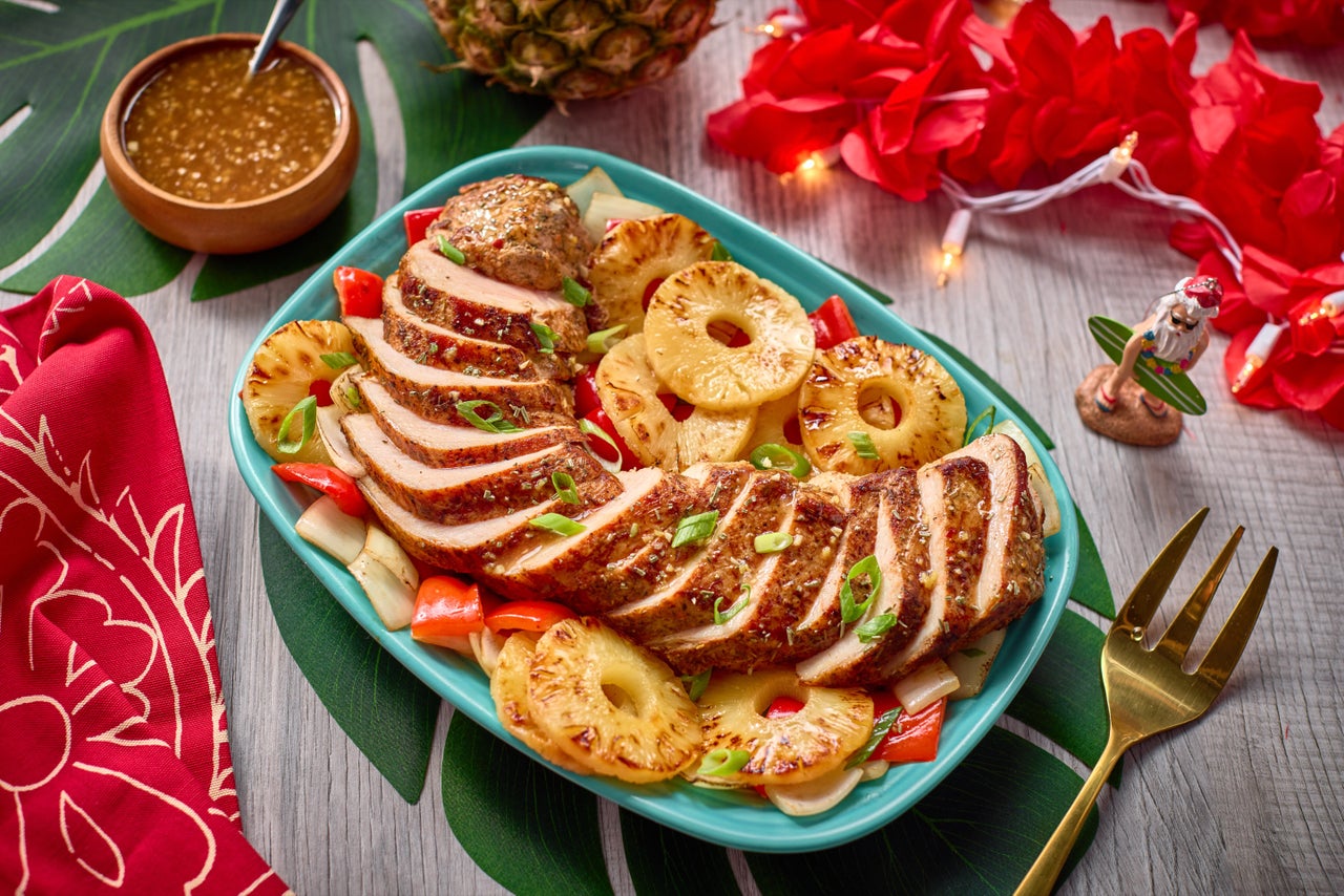 Pineapple Glazed Pork Loin