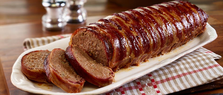 Bacon-Wrapped Meatloaf | Smithfield