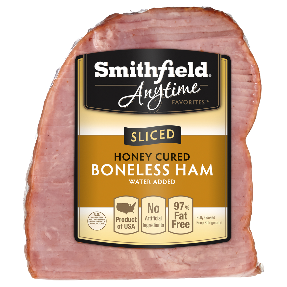 Anytime Favorites Honey Cured Boneless Sliced Quarter Ham | Smithfield