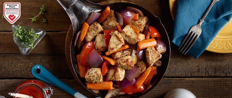 Spicy Skillet Pork with Veggies