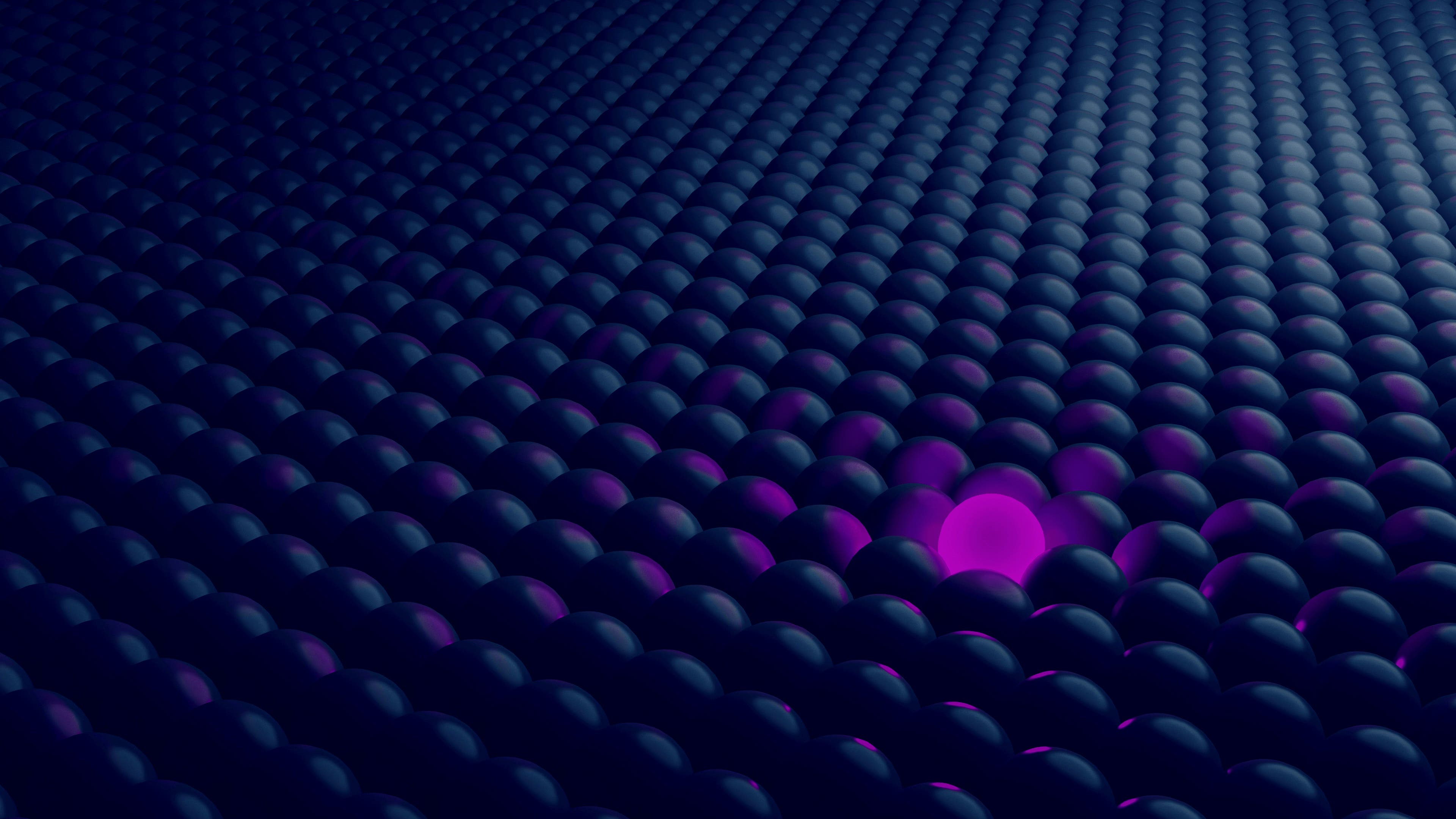 Light up purple ball