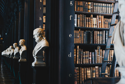 Busts in a Library