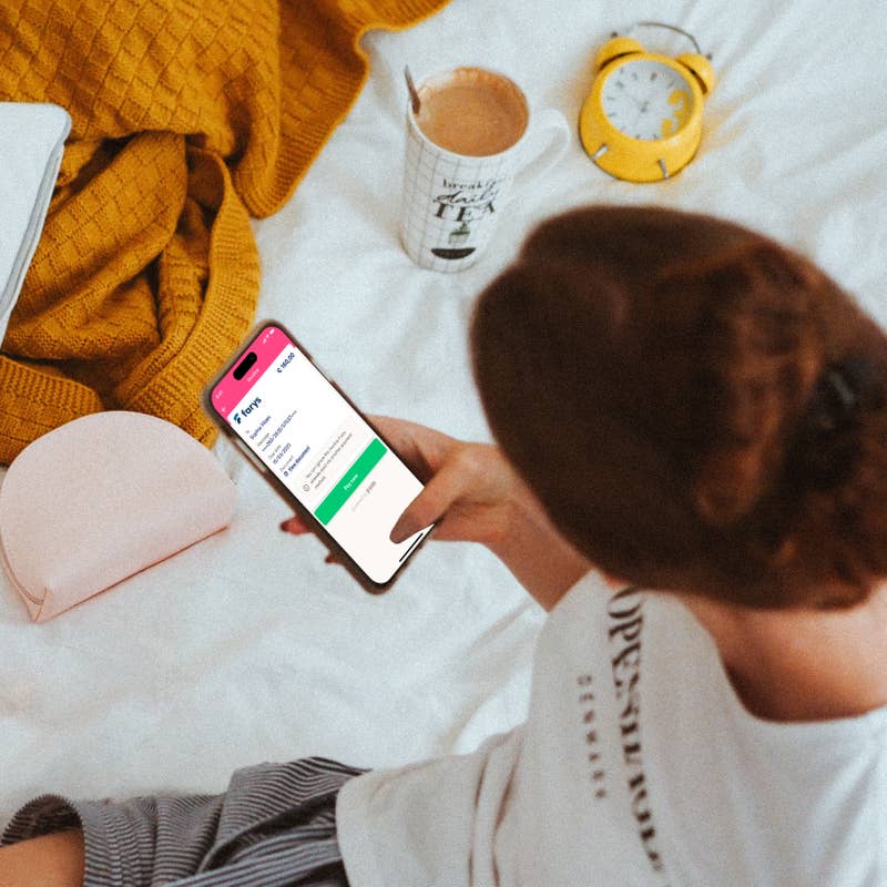 Receive and pay your invoices within the app 