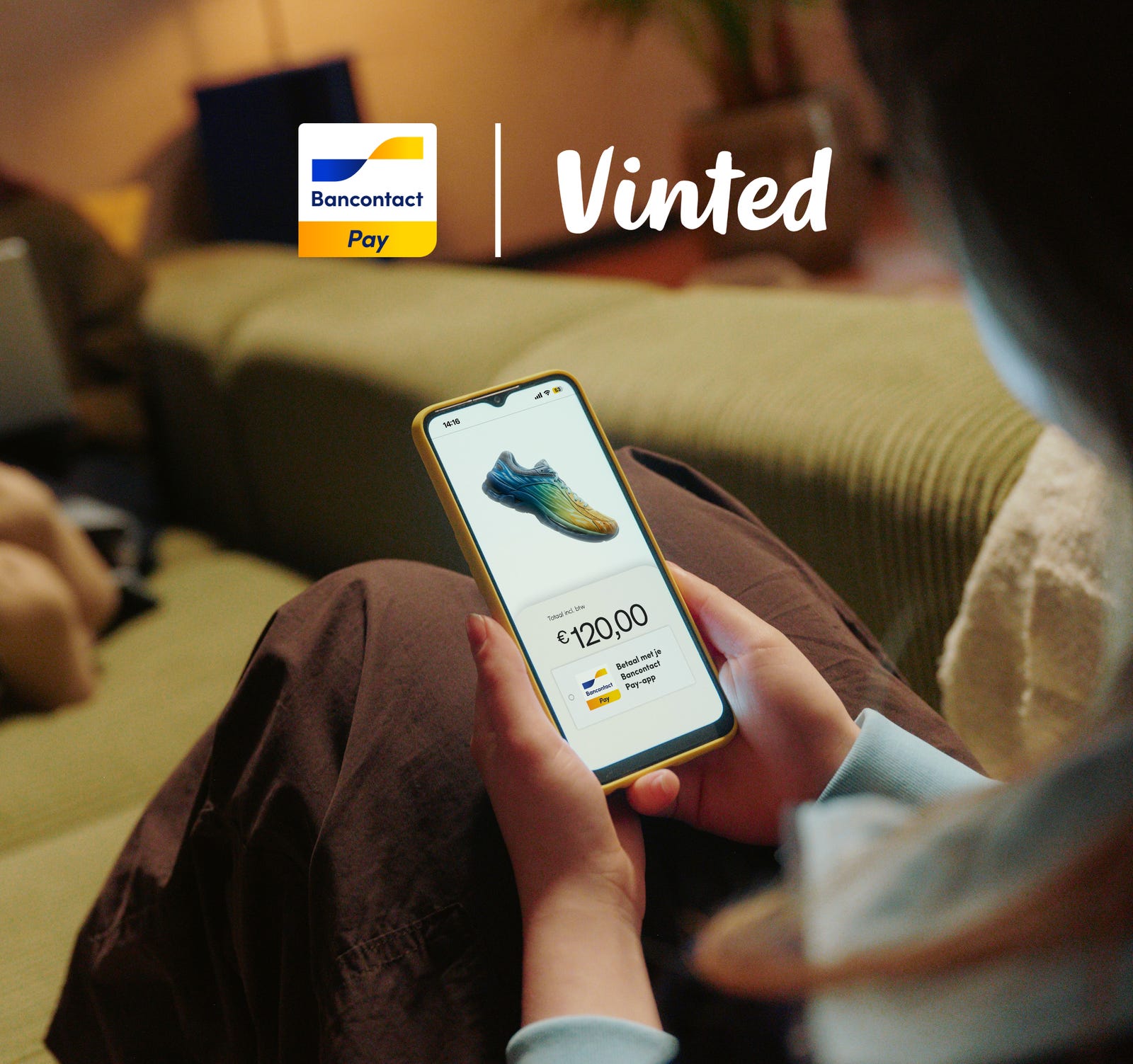 Pay with Bancontact Pay on Vinted and get a chance to win a €100 voucher&nbsp;