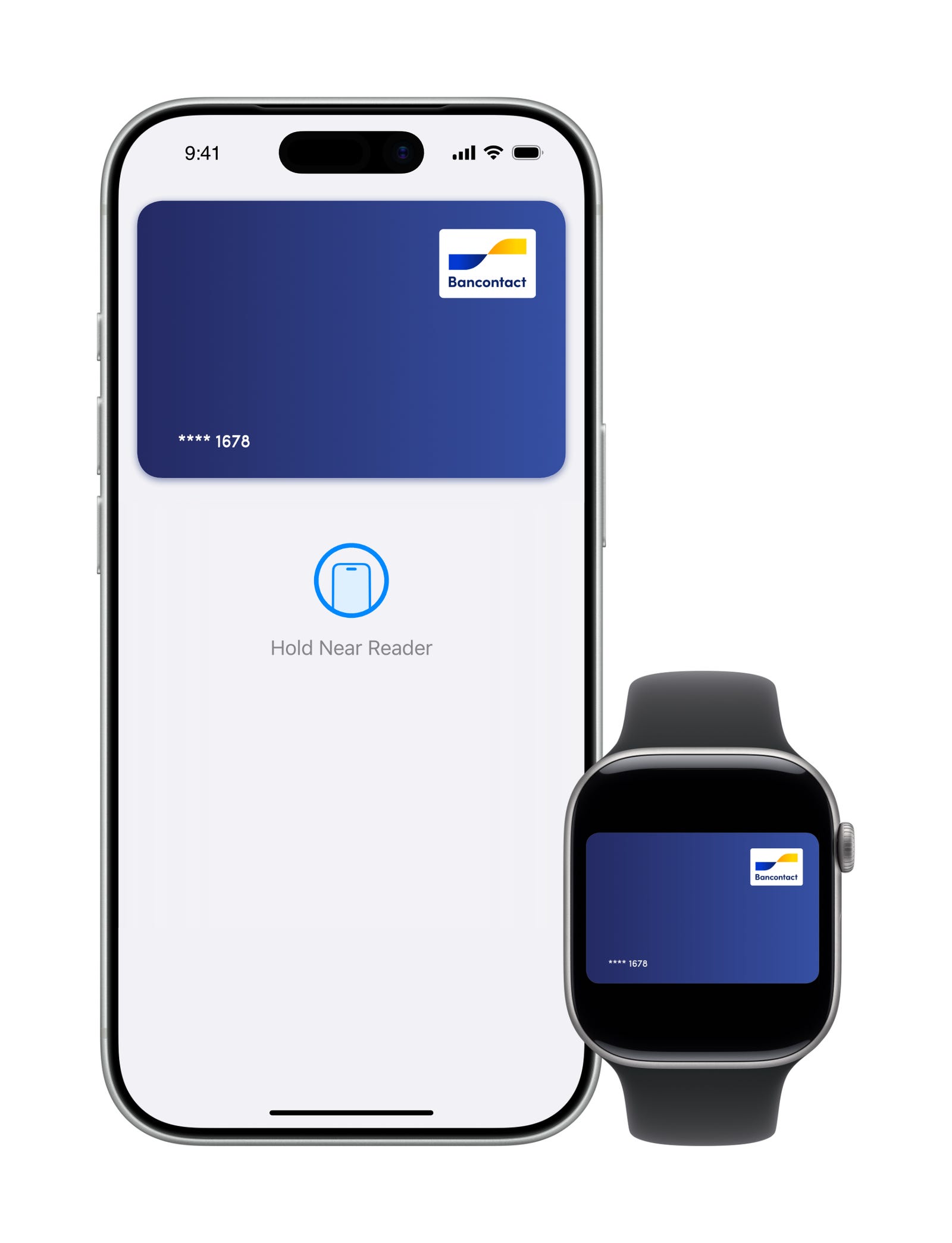 Betaal contactloos met Bancontact in Apple Pay