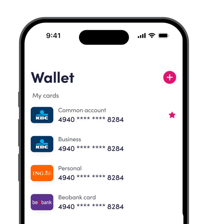 A screenshot of the new Payconiq by Bancontact app