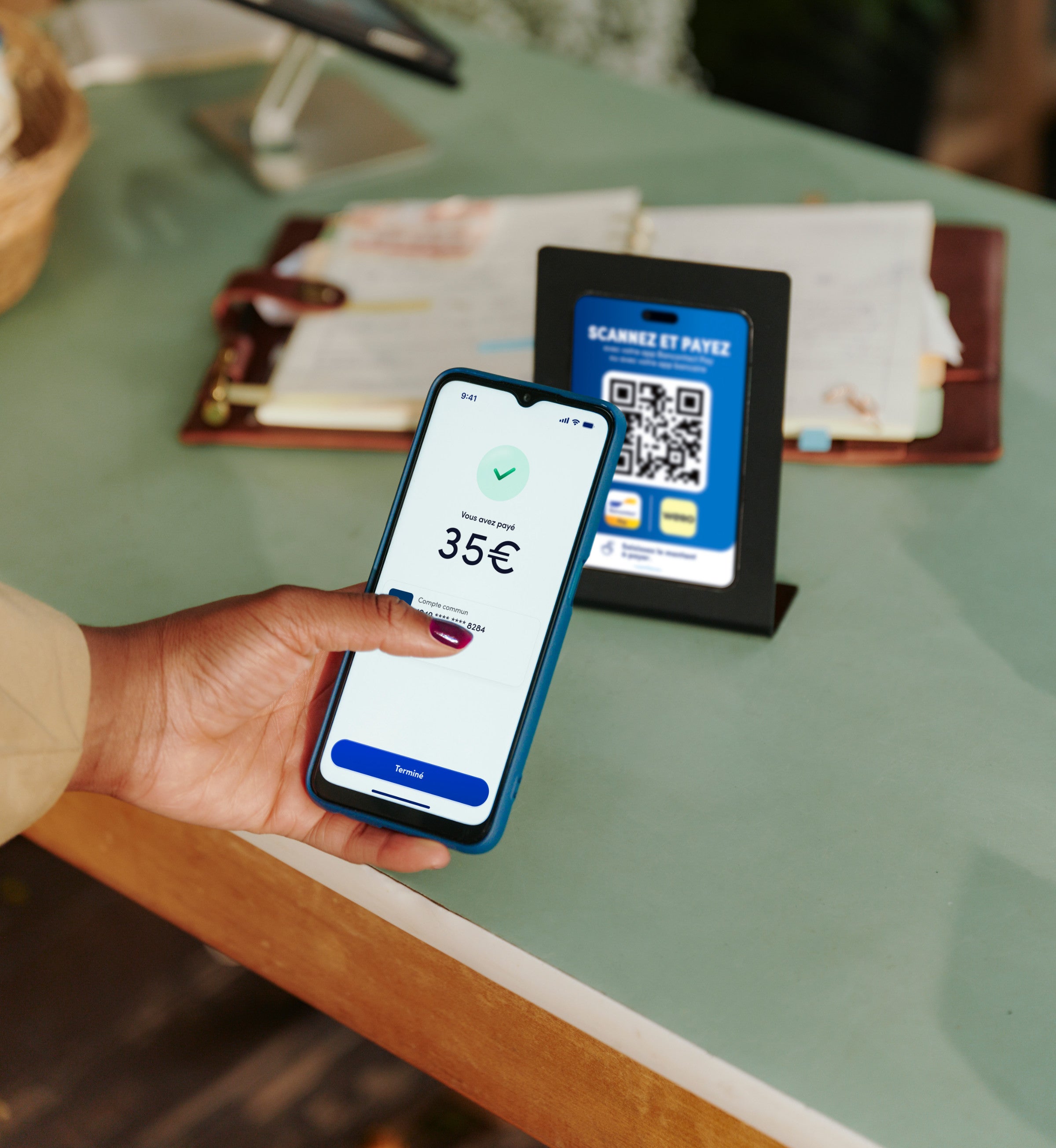 Solution sticker Bancontact Pro