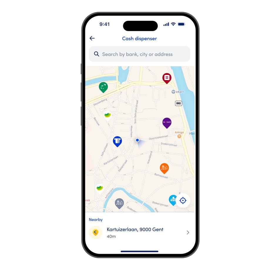 Altijd contant bij de hand