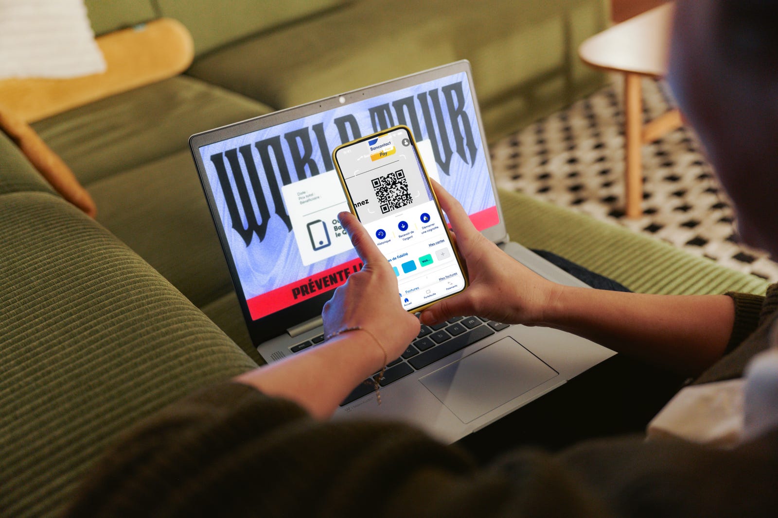 I want to offer a payment button or mobile payments