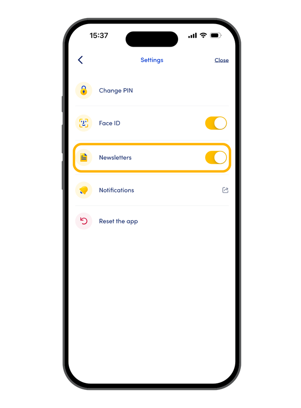 How to unsubscribe from the marketing emails