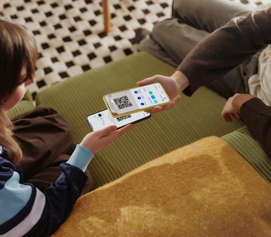 Quick and easy payments in person