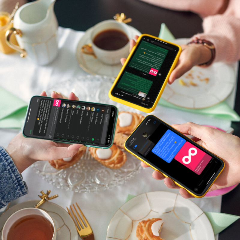 Leg makkelijk geld samen via de app