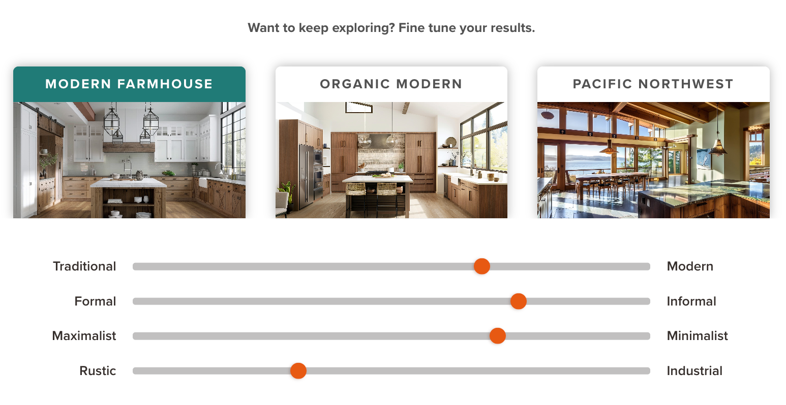 Refine your style in Jumpstarter with our helpful sliders.