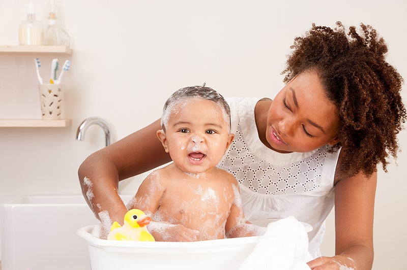 Practice Baby Safety During Bath Time, How To Keep Baby Sitting In Bathtub