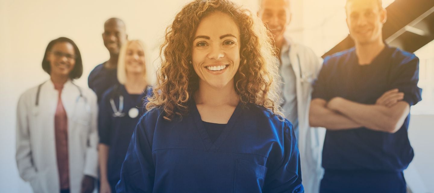 Team of healthcare workers, when you need answers