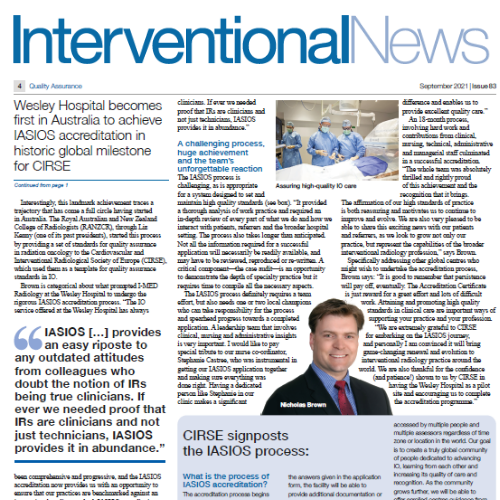 Interventional news