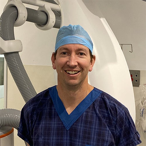 A photo of Dr Dan Hilton