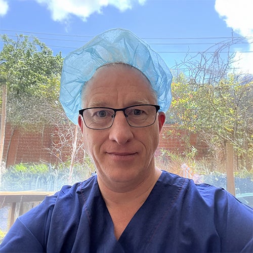 A photo of Dr David Burrows