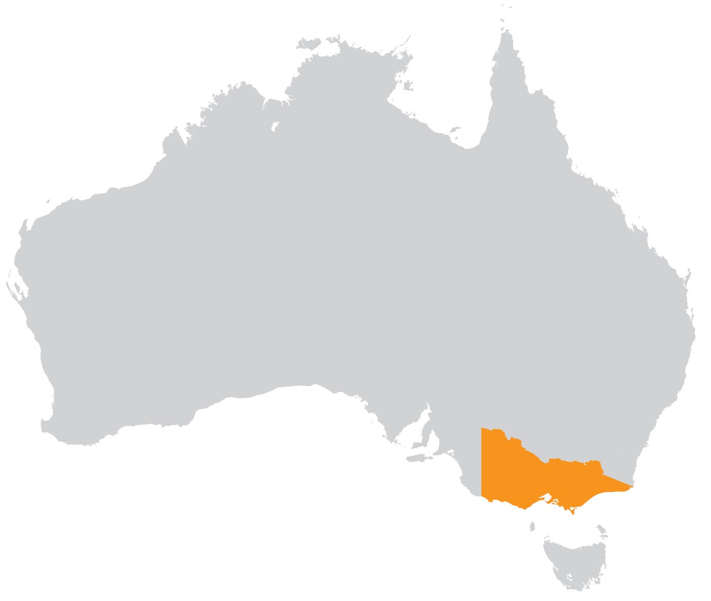 Map of Victoria