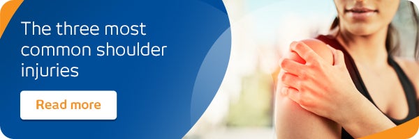 The 3 most common shoulder injuries