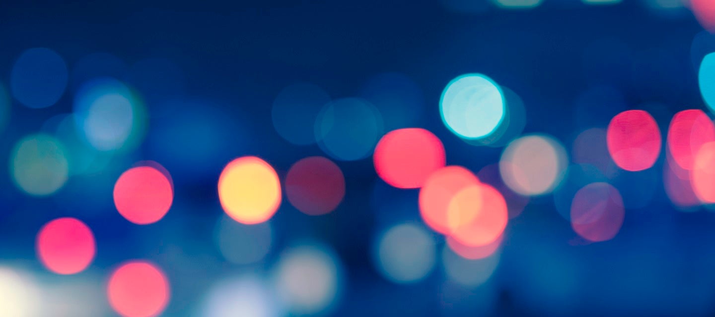 Blurred lights