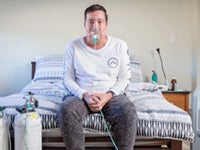 Person with respiratory disease