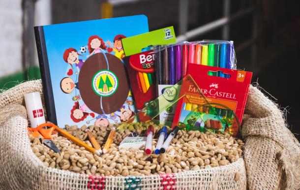School supplies for children in Colombia