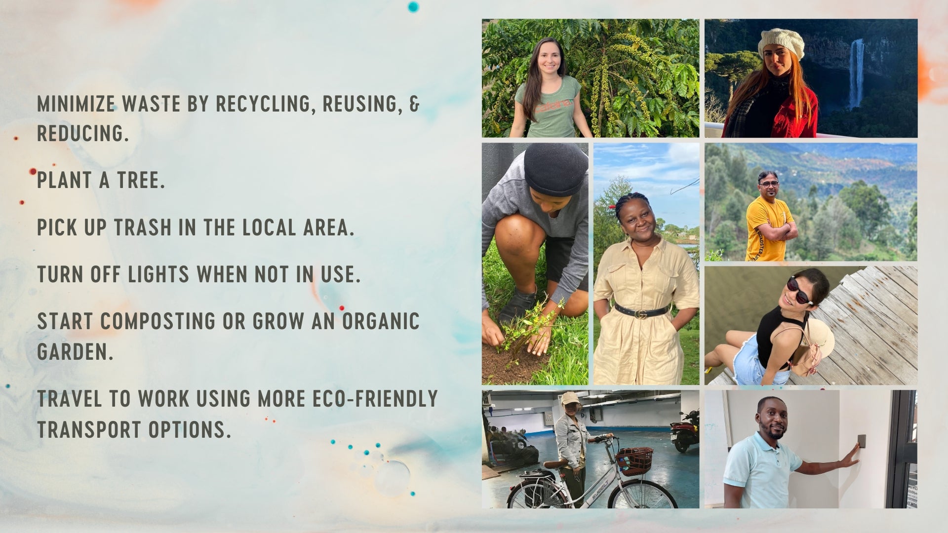 Sucafina team Earth Day 2023