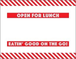 Hot Dog Stand Sign 2