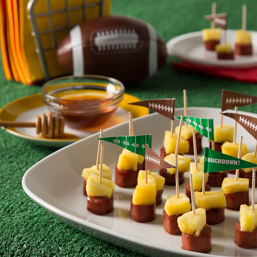 Pineapple Sausage Bites | Gwaltney Foods