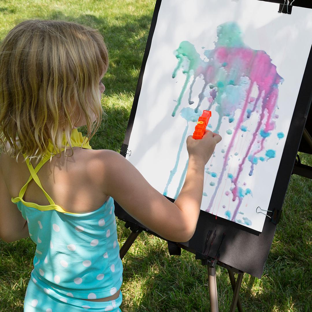 Squirt Gun Canvas Painting
