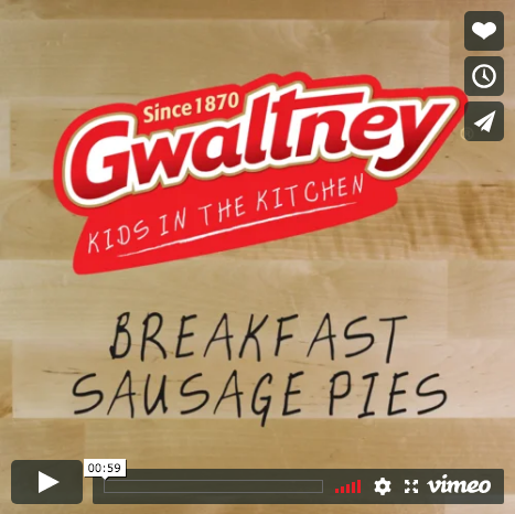 Breakfast Sausage Pies | Gwaltney Foods