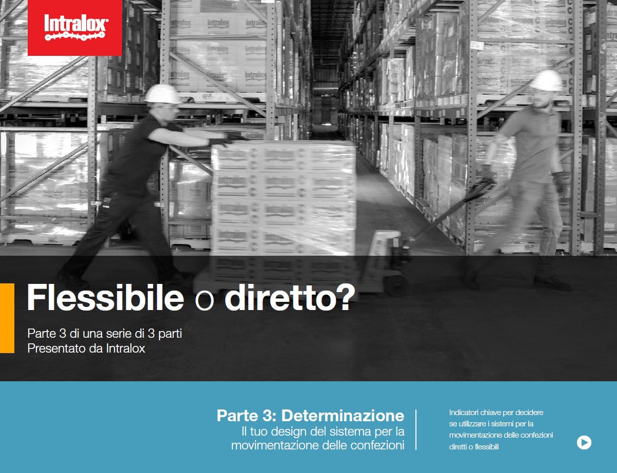Flessibile o diretto? Parte 3 di una serie in 3 parti presentata da Intralox