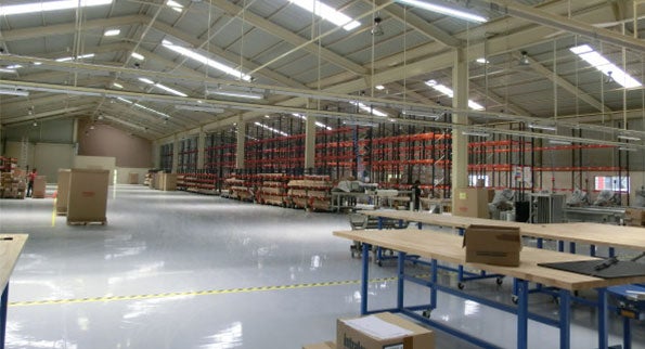 Budynek biura i centrum montażowego Intralox w Indiach