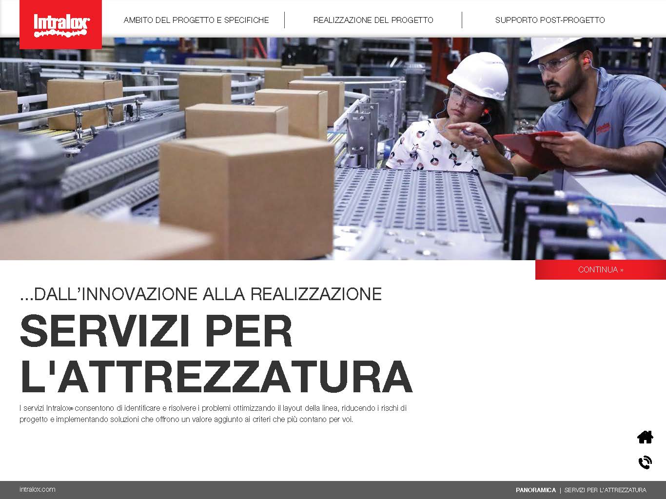 ...Dall’innovazione alla realizzazione - Servizi per l'attrezzatura