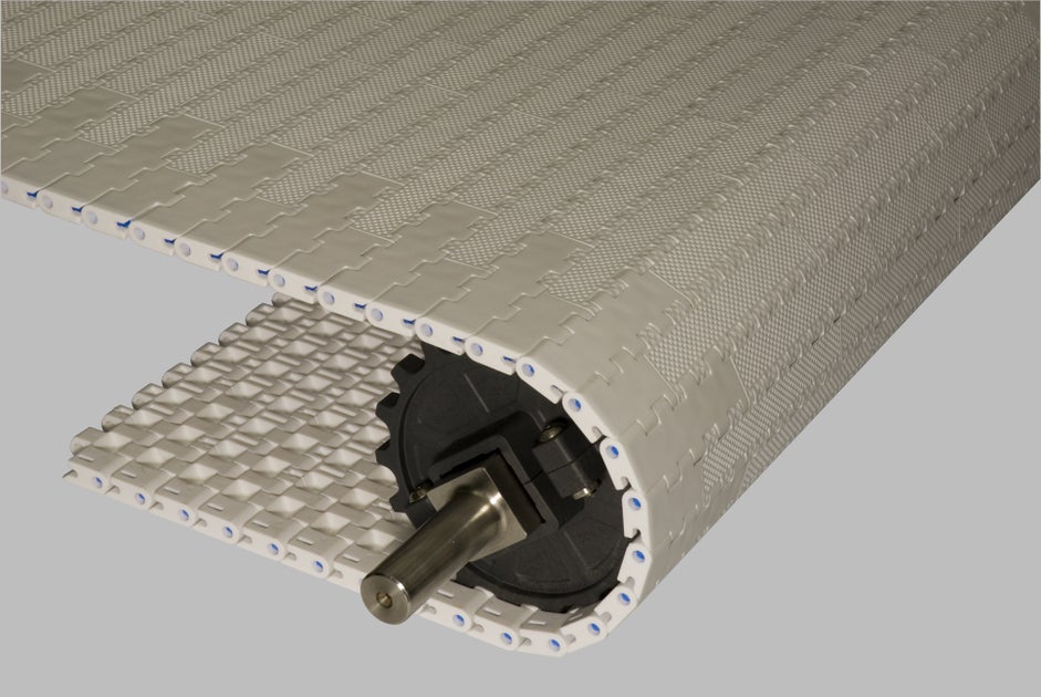 Série 1400 Embedded Diamond Top | Outil de recherche de tapis | Intralox